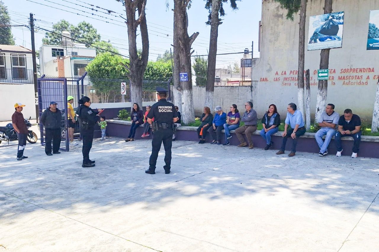 Policía Municipal y habitantes de Loma Bonita integran nuevo Comité de Vecinos Vigilantes